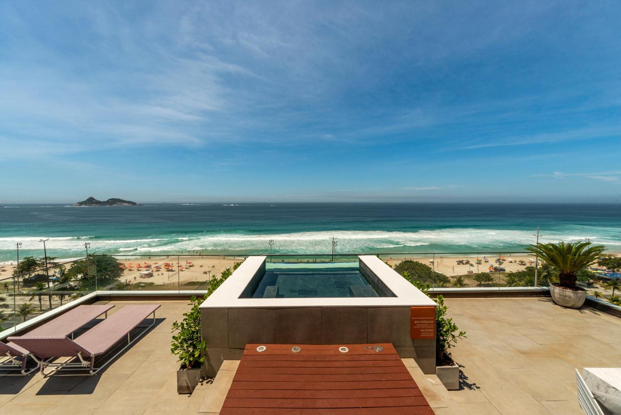 Lifestyle Laghetto Collection Otel Rio de Janeiro Dış mekan fotoğraf View of the beach from the hotel
