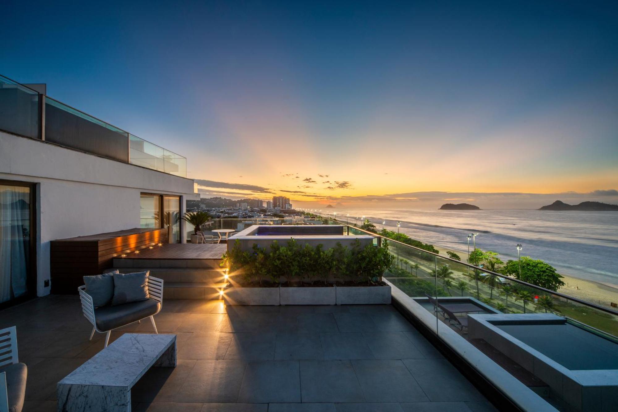 Lifestyle Laghetto Collection Otel Rio de Janeiro Dış mekan fotoğraf View from the rooftop
