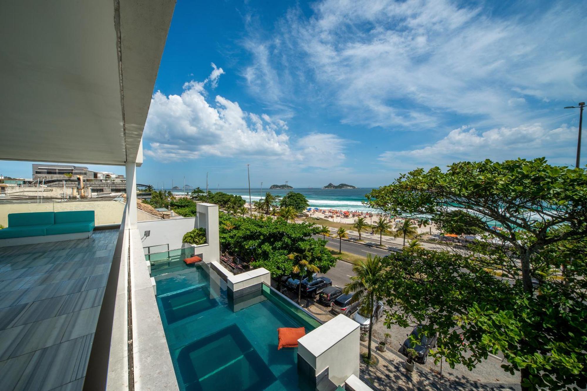 Lifestyle Laghetto Collection Otel Rio de Janeiro Dış mekan fotoğraf View of the beach from the hotel